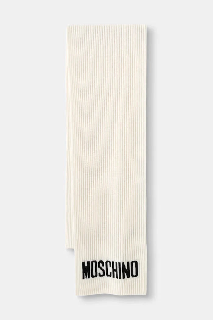 Moschino erkek yün eşarp
