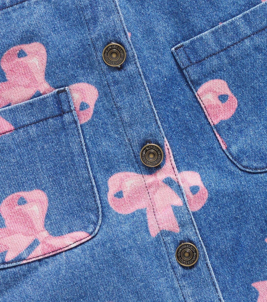 Konges Sløjd - Magot printed denim skirt
