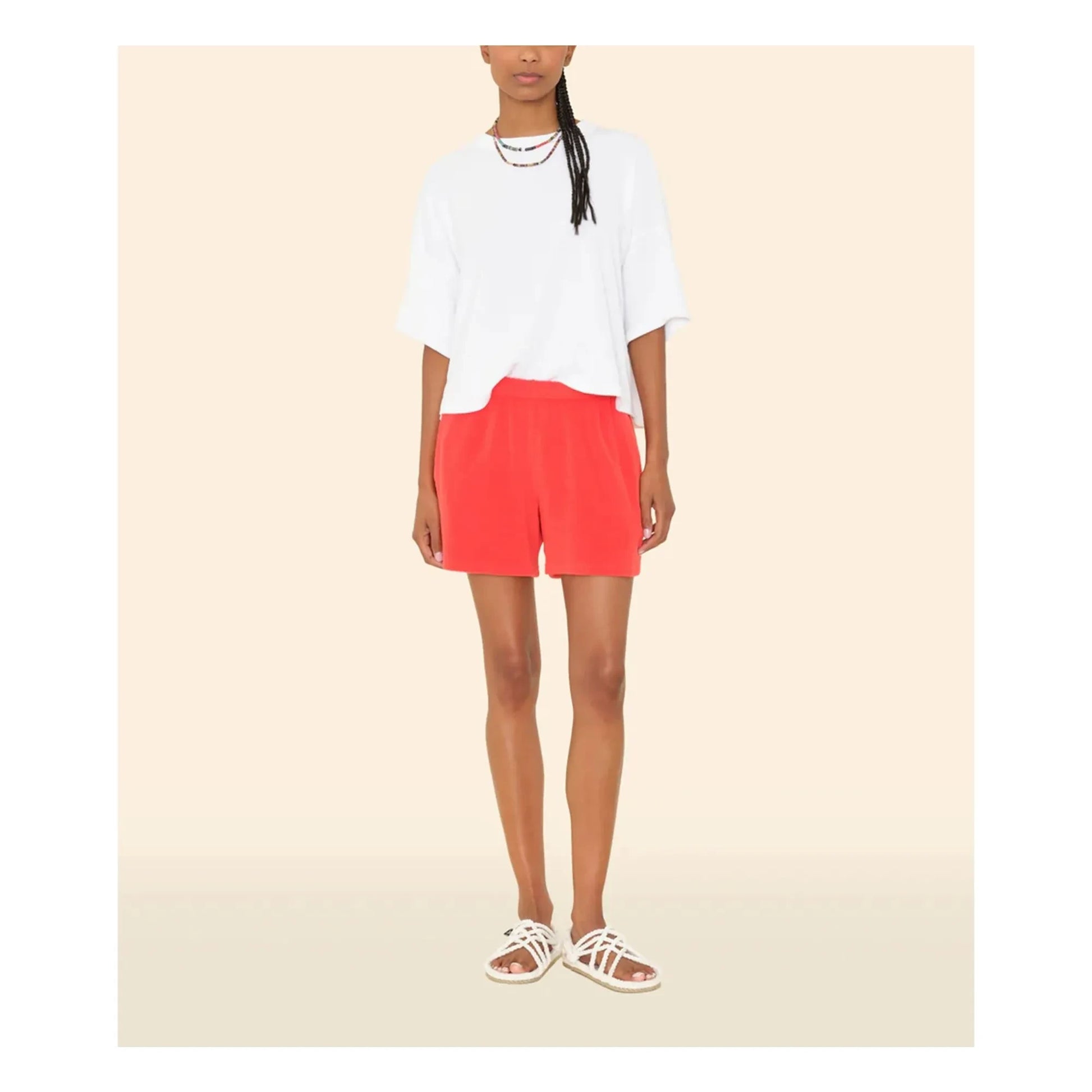 Xirena - Shayden Towelling Shorts | Red