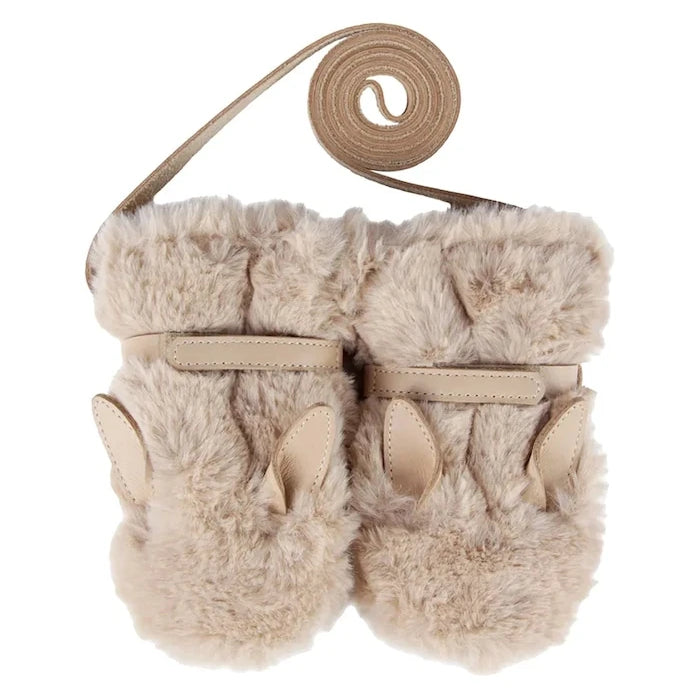 Bebek eldivenleri Donsje Richy Mittens Fluffy Bunny