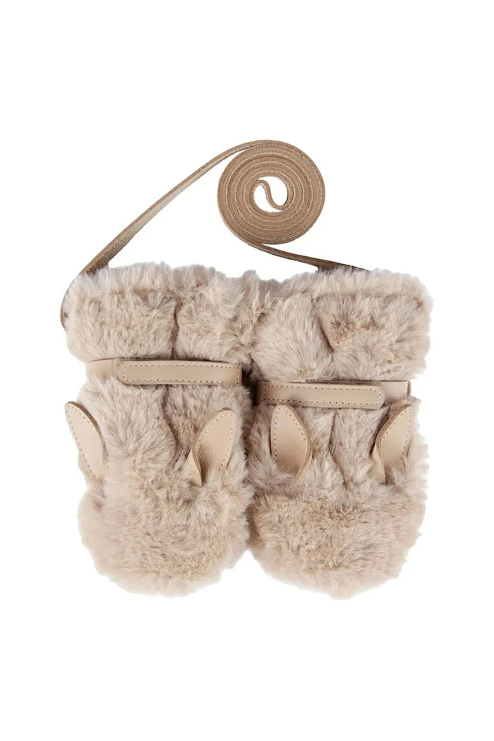 Bebek eldivenleri Donsje Richy Mittens Fluffy Bunny