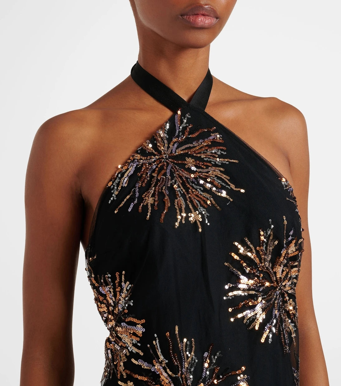 Taller Marmo - Nina Soleil sequined maxi dress