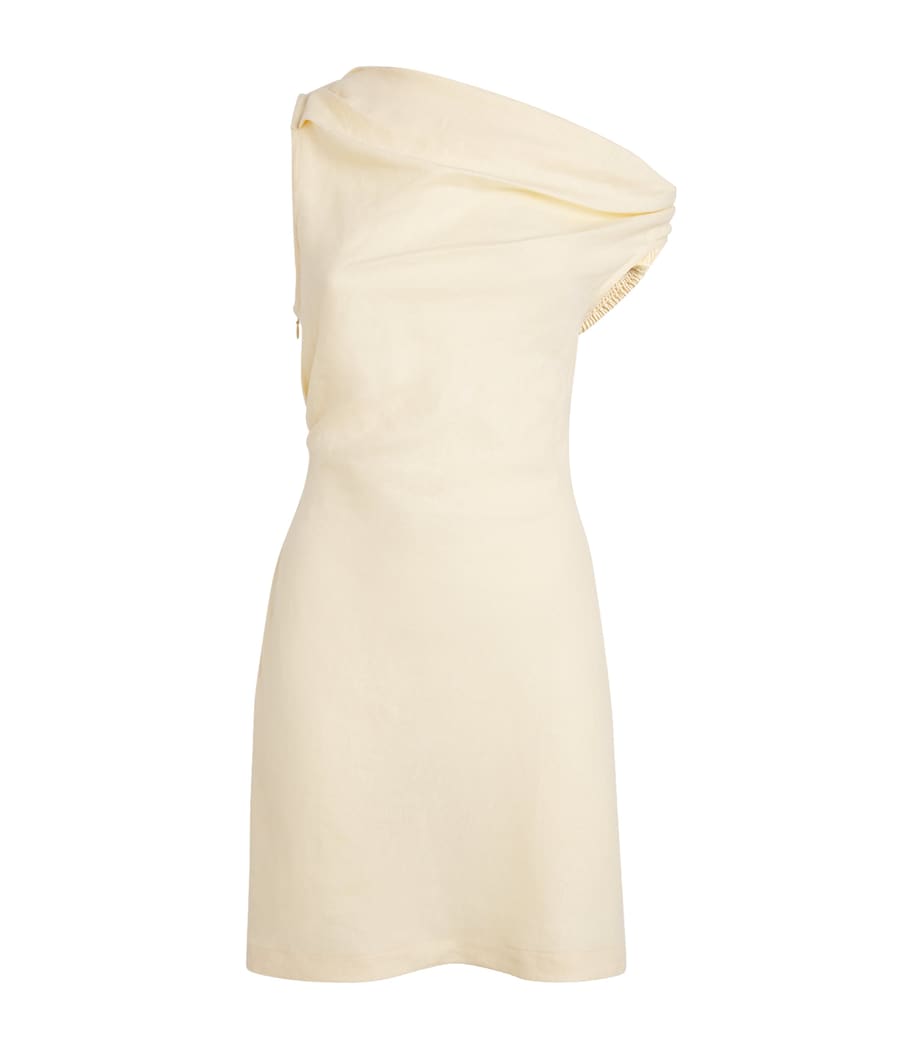 Faithfull the Brand Linen Suis Mini Dress