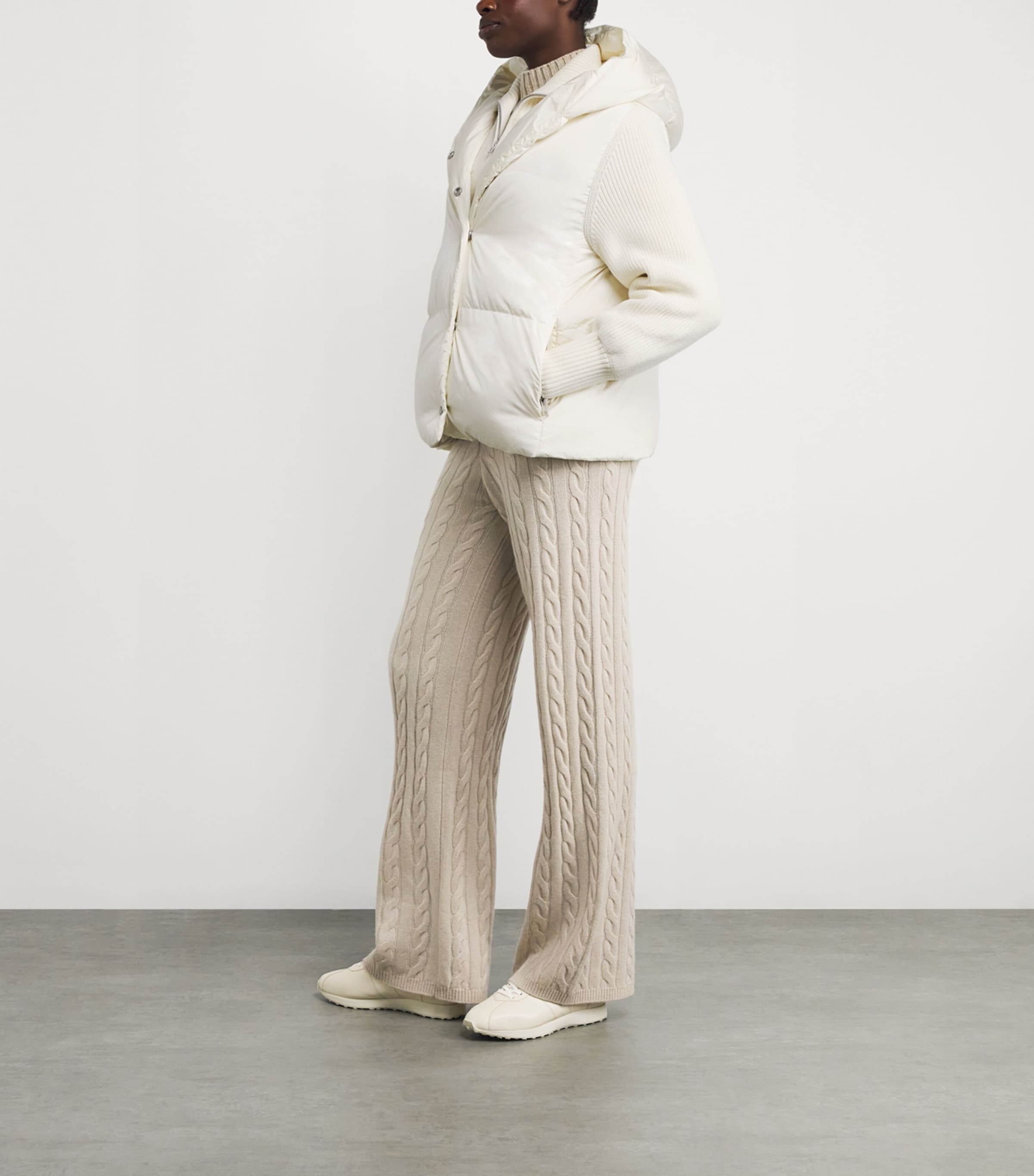 Canada Goose Ivory HyBridge Astoria Down Jacket