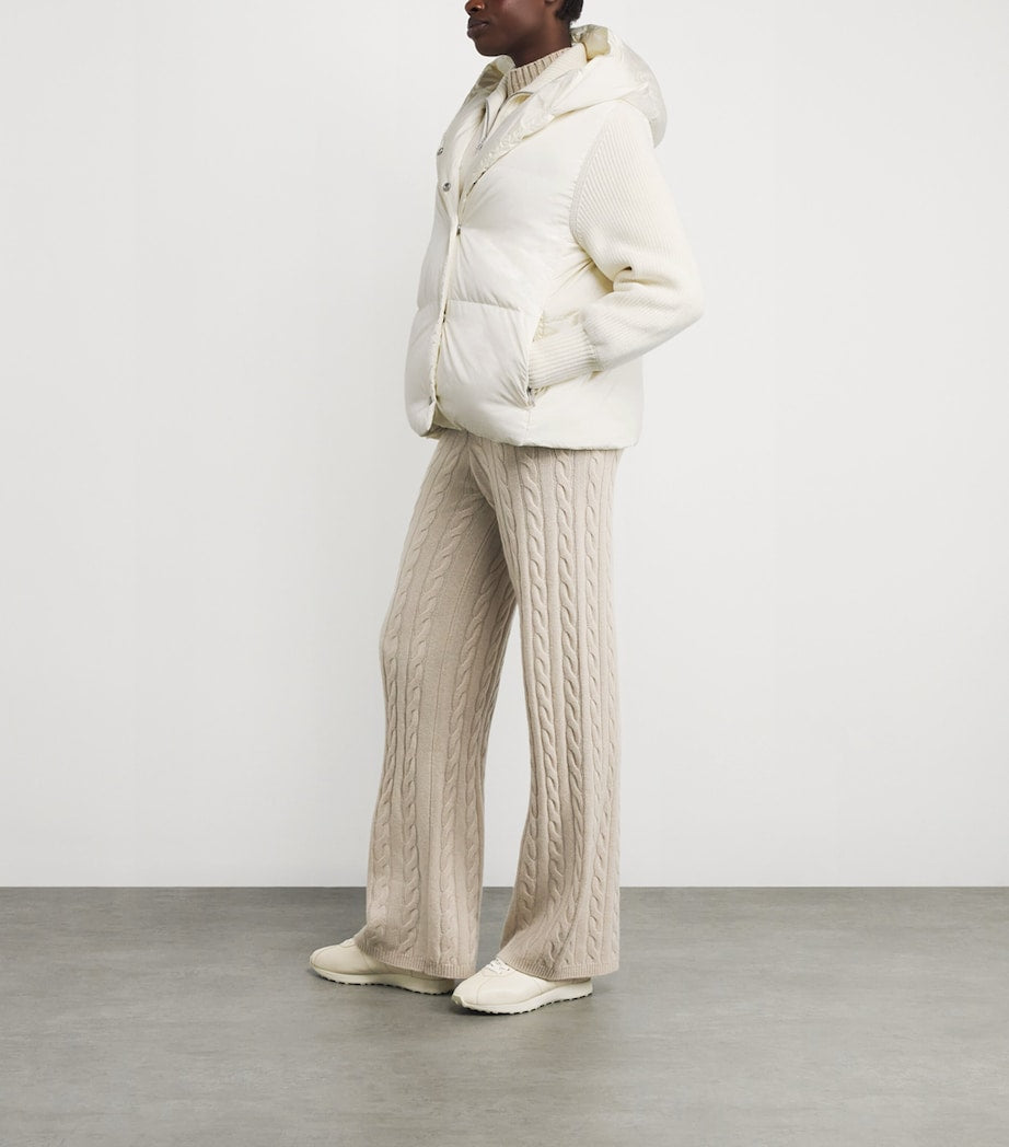 Canada Goose Ivory HyBridge Astoria Down Jacket