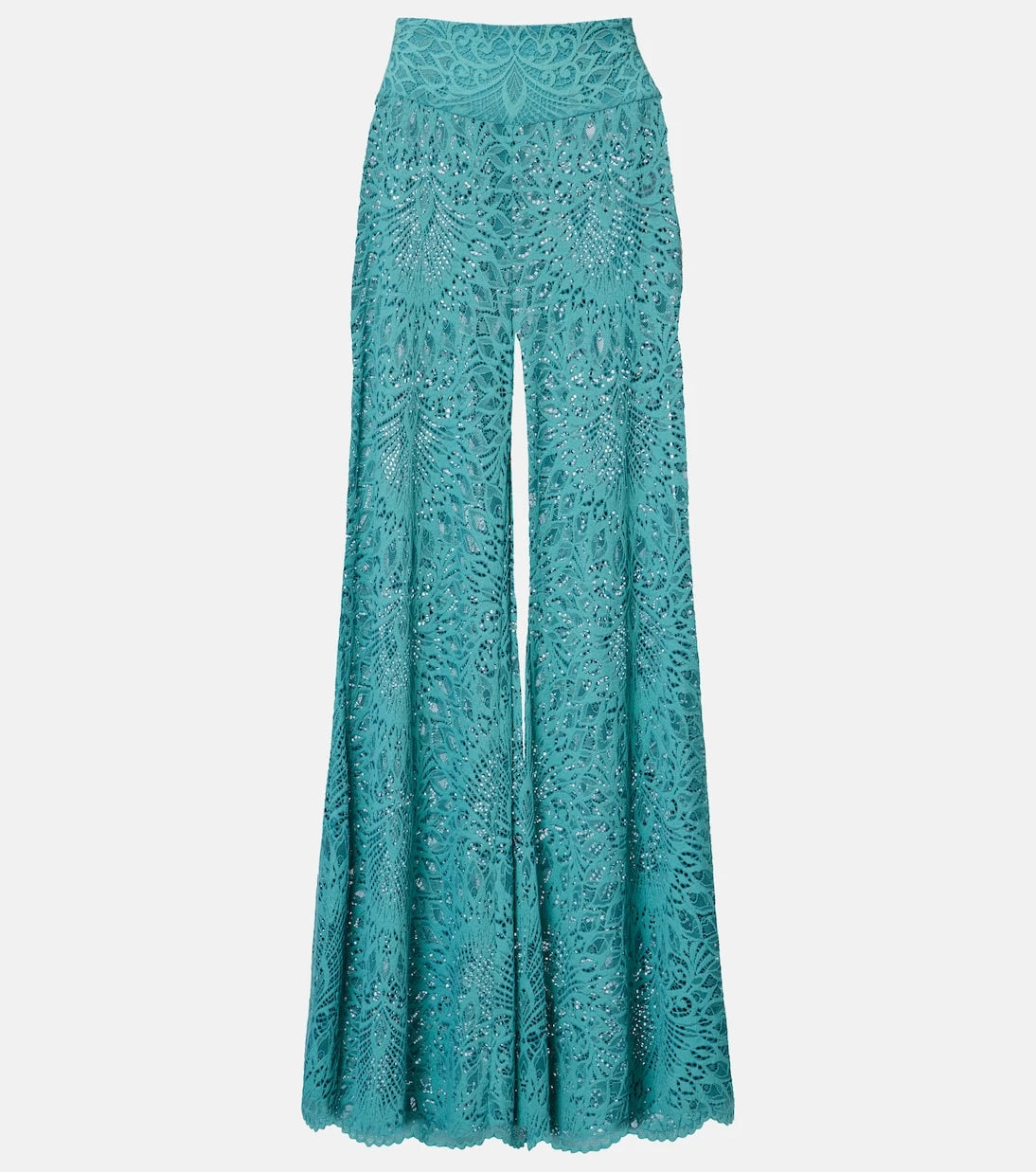 Alexandra Miro - Paloma lace wide-leg pants