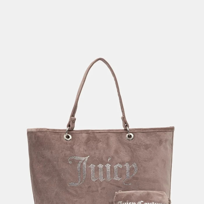 Juicy Couture чанта tote дамска от кадифе Kimberly
