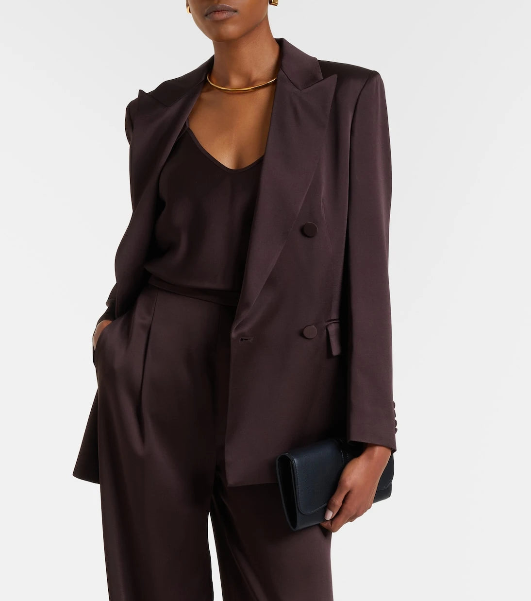 Max Mara - Crêpe satin camisole