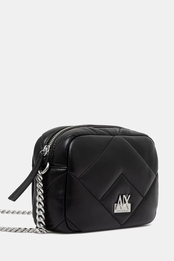 Armani Exchange kadın crossbody çanta, suni deriden