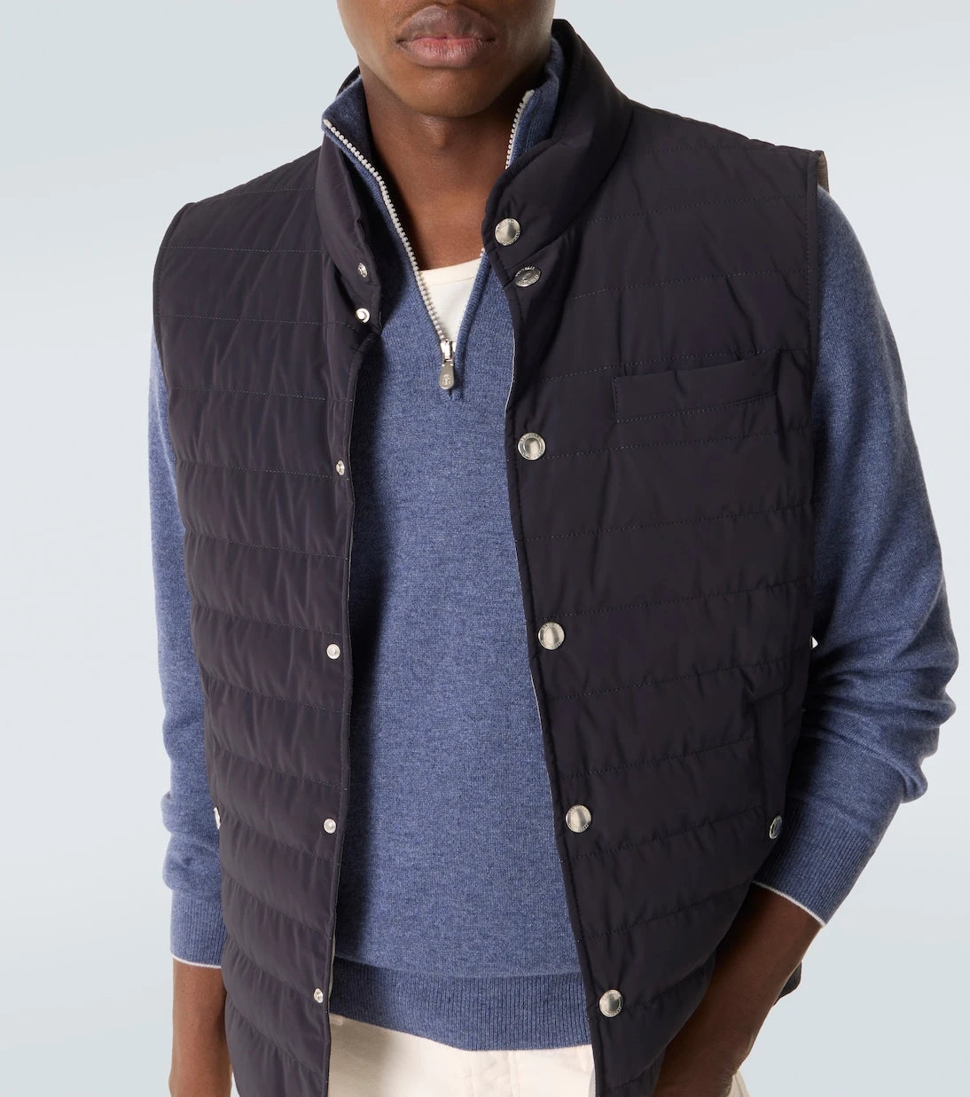 Brunello Cucinelli - Cashmere half-zip sweater