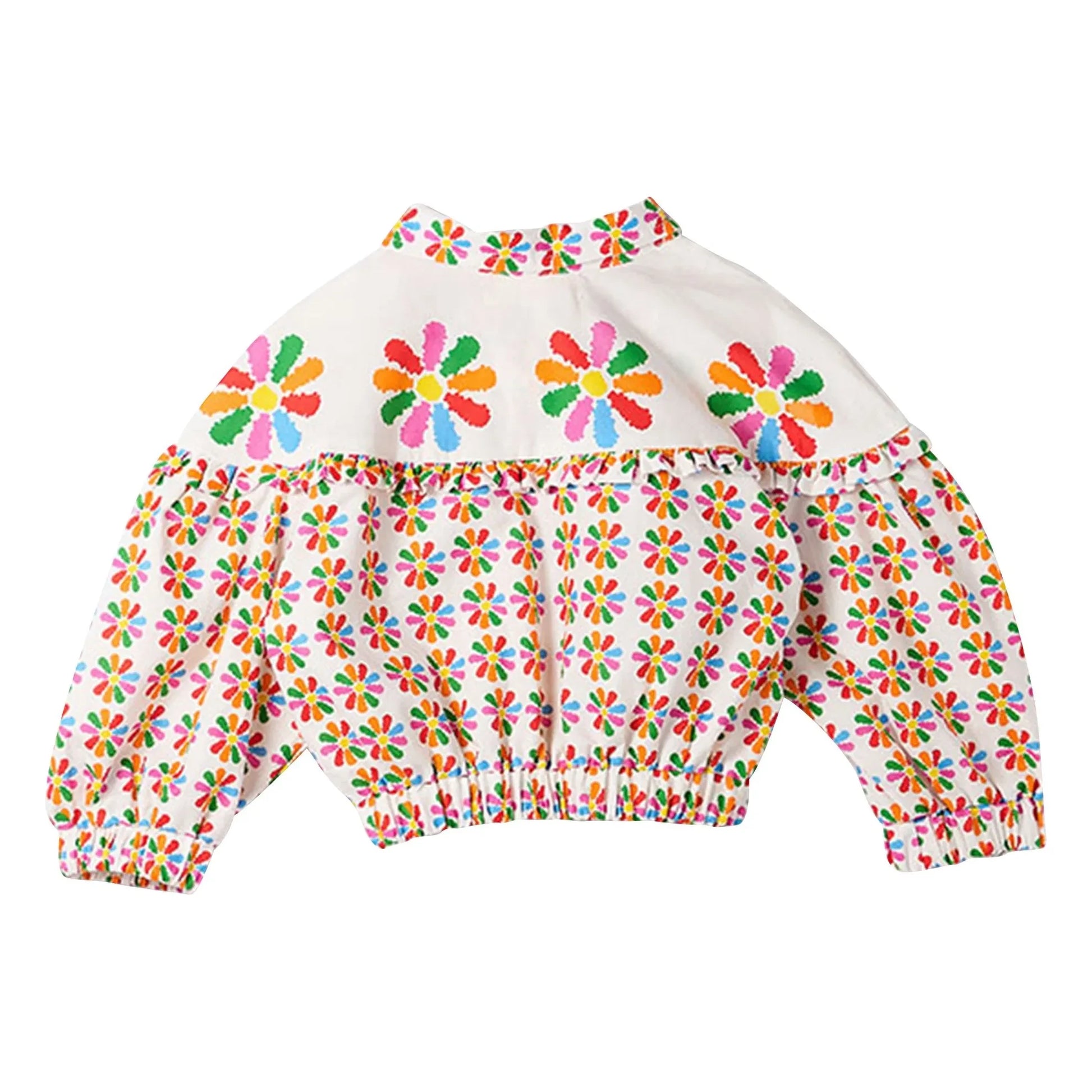 Fabula - Windmill Ruffle Jacket | White