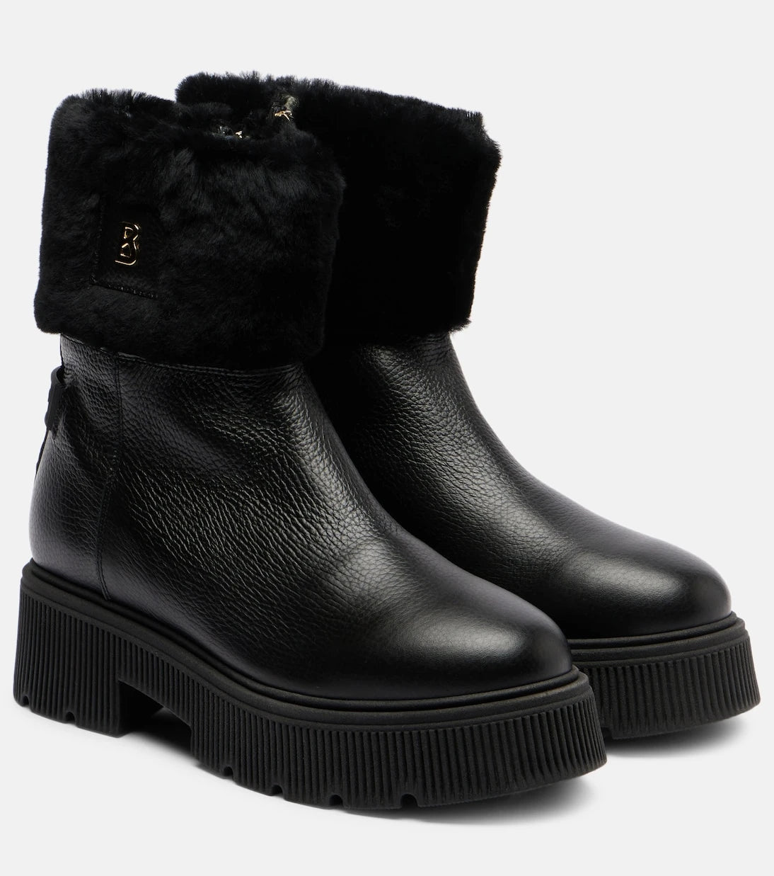 Bogner - Turin shearling-lined leather ankle boots