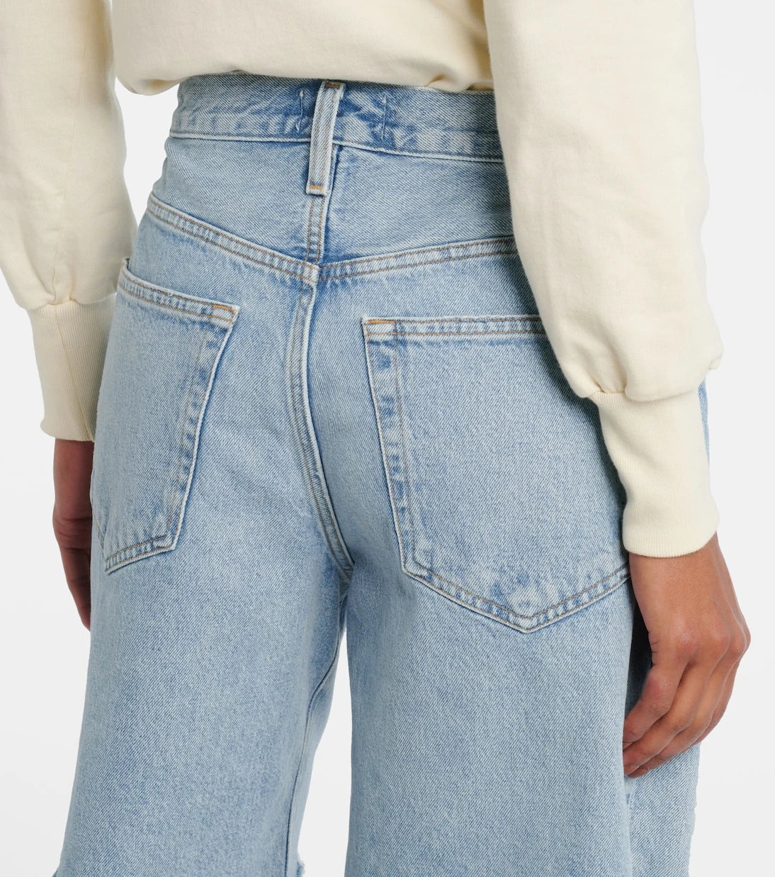 Agolde - Indra denim shorts