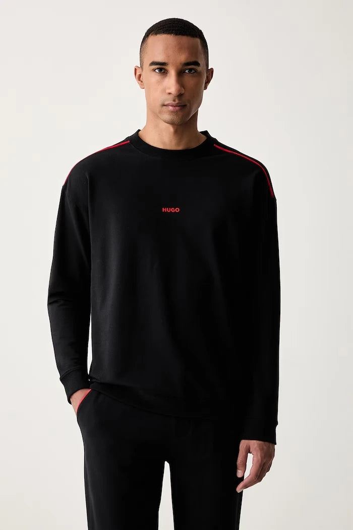 HUGO erkek pamuklu ev tipi sweatshirt NOAH SWEATSHIRT