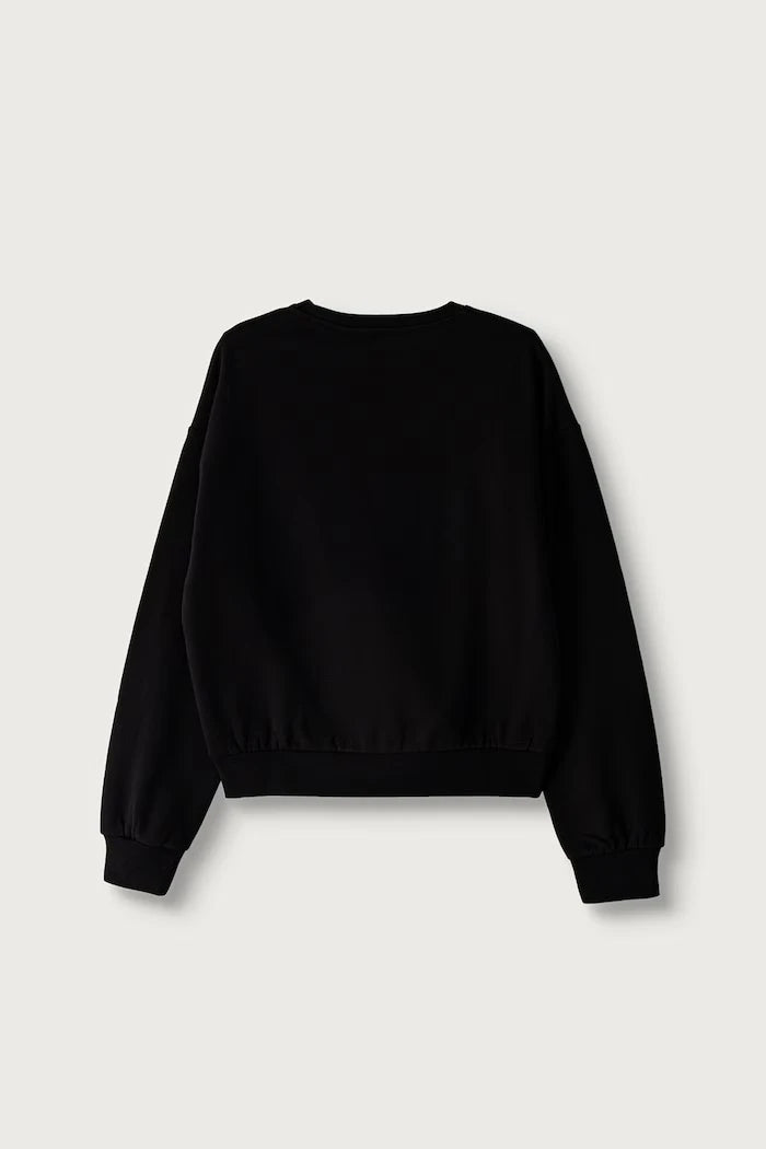 Pamuklu çocuk sweatshirt