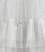 Jenny Packham Kids Silver Tulle Teardrop Dress (6-12 Years)