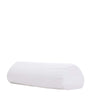 HYOUMANKIND Memory Foam Boost Pillow and Linen Pillowcase (20cm x 47cm)