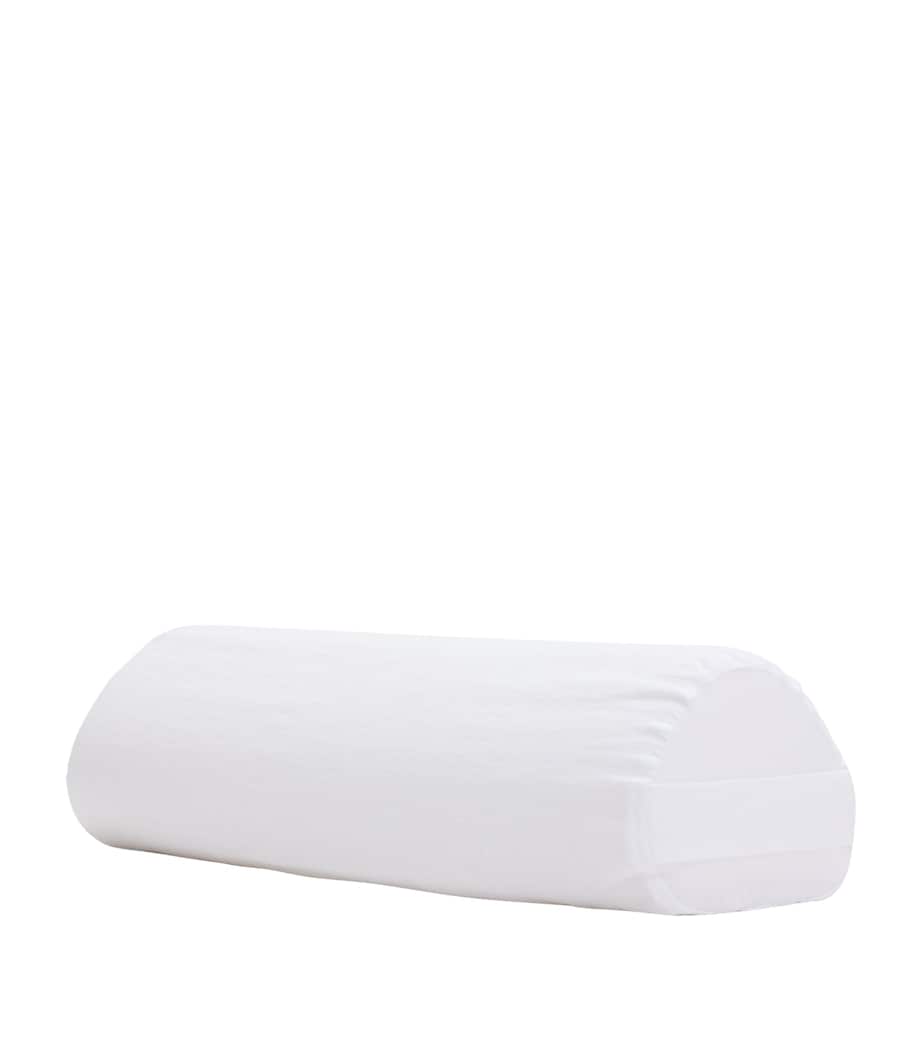 HYOUMANKIND Memory Foam Boost Pillow and Linen Pillowcase (20cm x 47cm)
