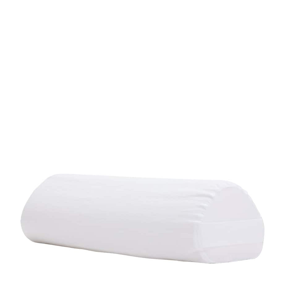 HYOUMANKIND Memory Foam Boost Pillow and Linen Pillowcase (20cm x 47cm)