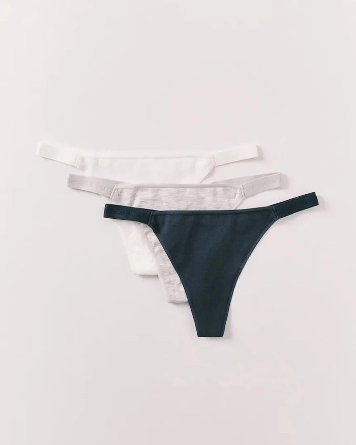 women'secret Pamuklu Kadın String Külot 3'lü