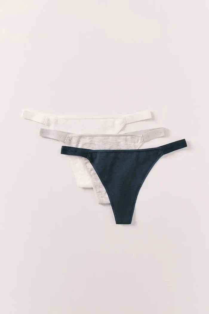 women'secret Pamuklu Kadın String Külot 3'lü