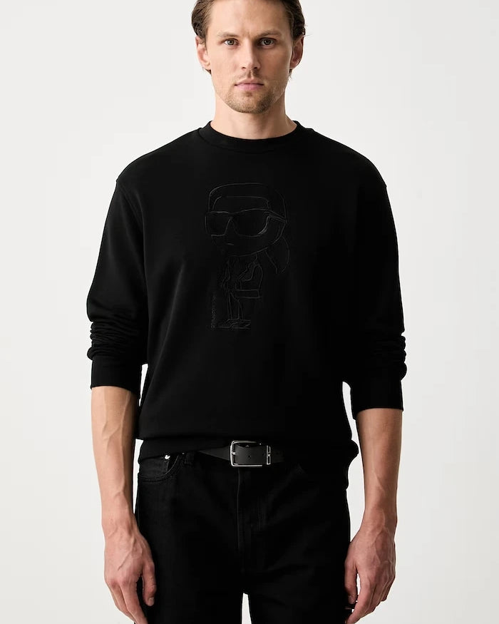 Karl Lagerfeld erkek pamuklu sweatshirt
