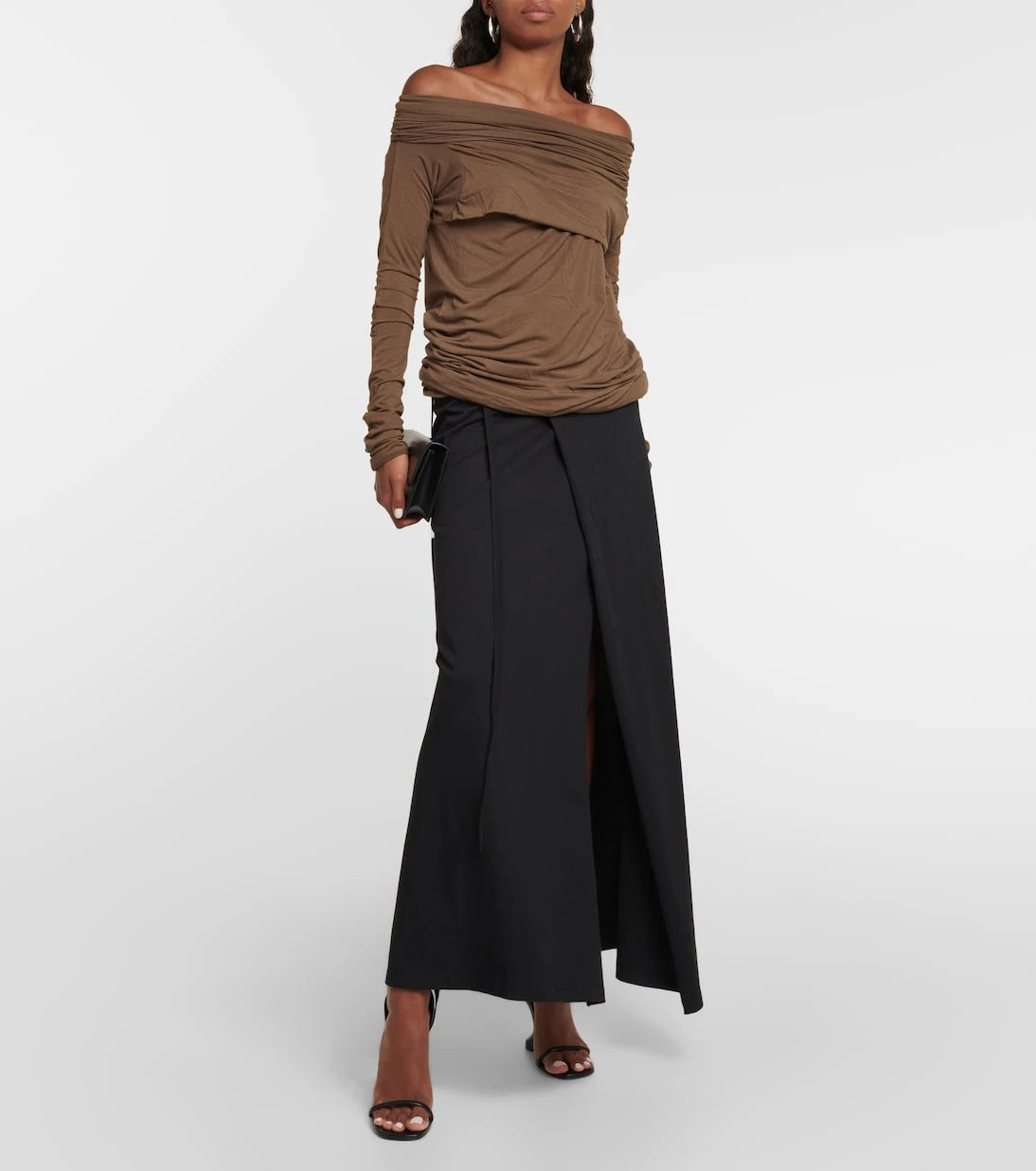 Entire Studios - Draped off-shoulder top