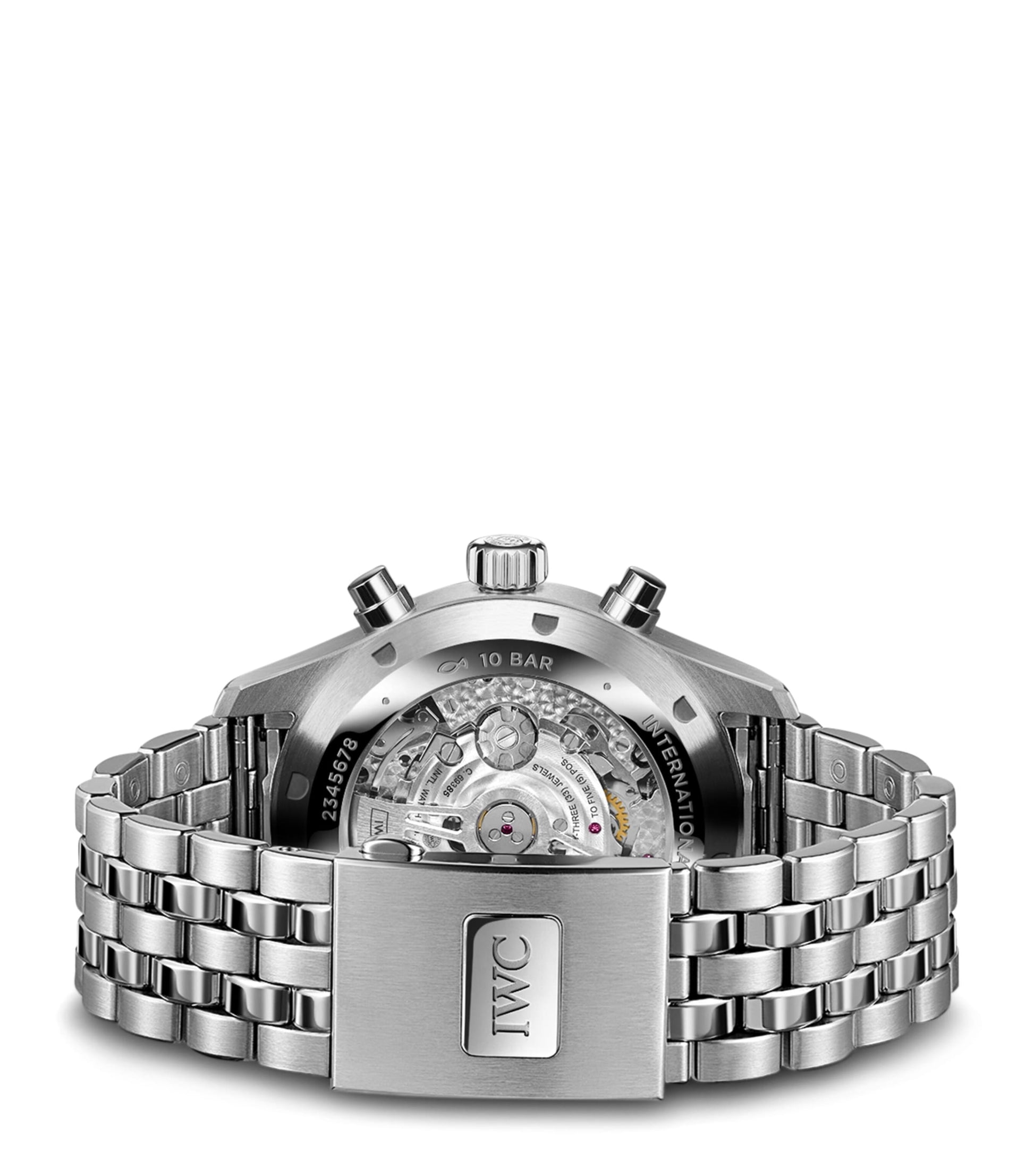 Stainless Steel Pilot's Chronograph Watch 43mm