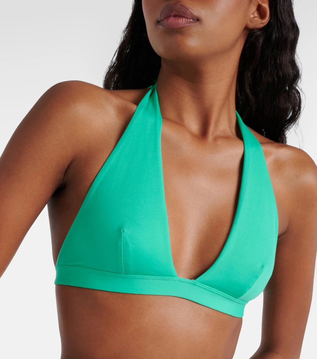 Max Mara - Ruched high-rise bikini bottoms