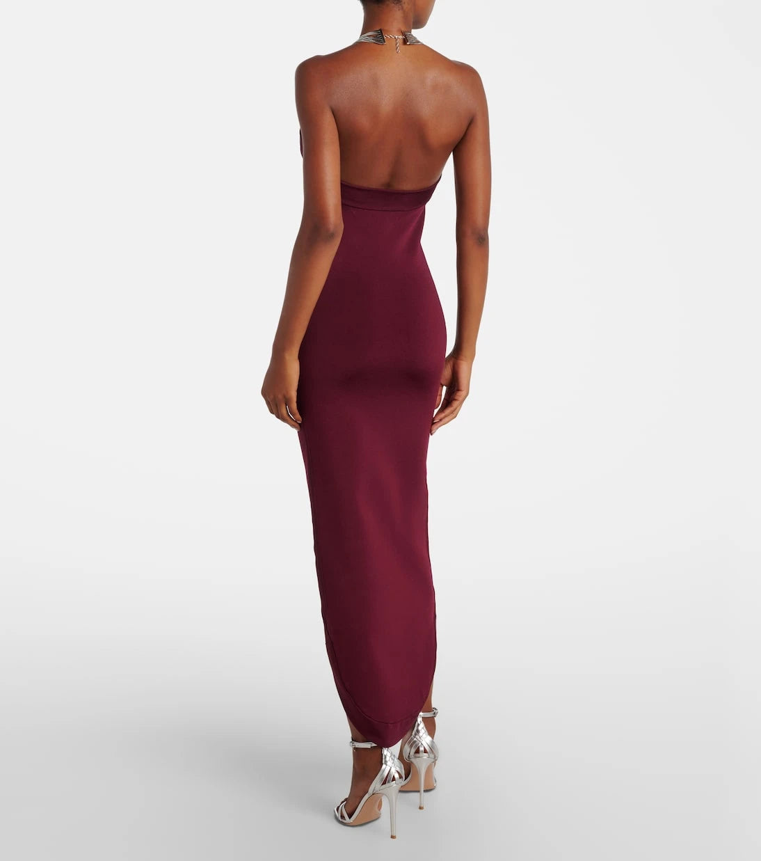 Galvan - Halterneck midi dress