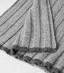 Cashmere Ribbed Scarf