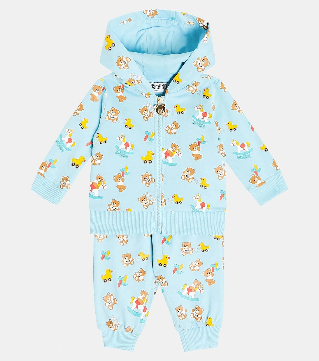 Moschino Kids - Baby printed cotton jersey tracksuit