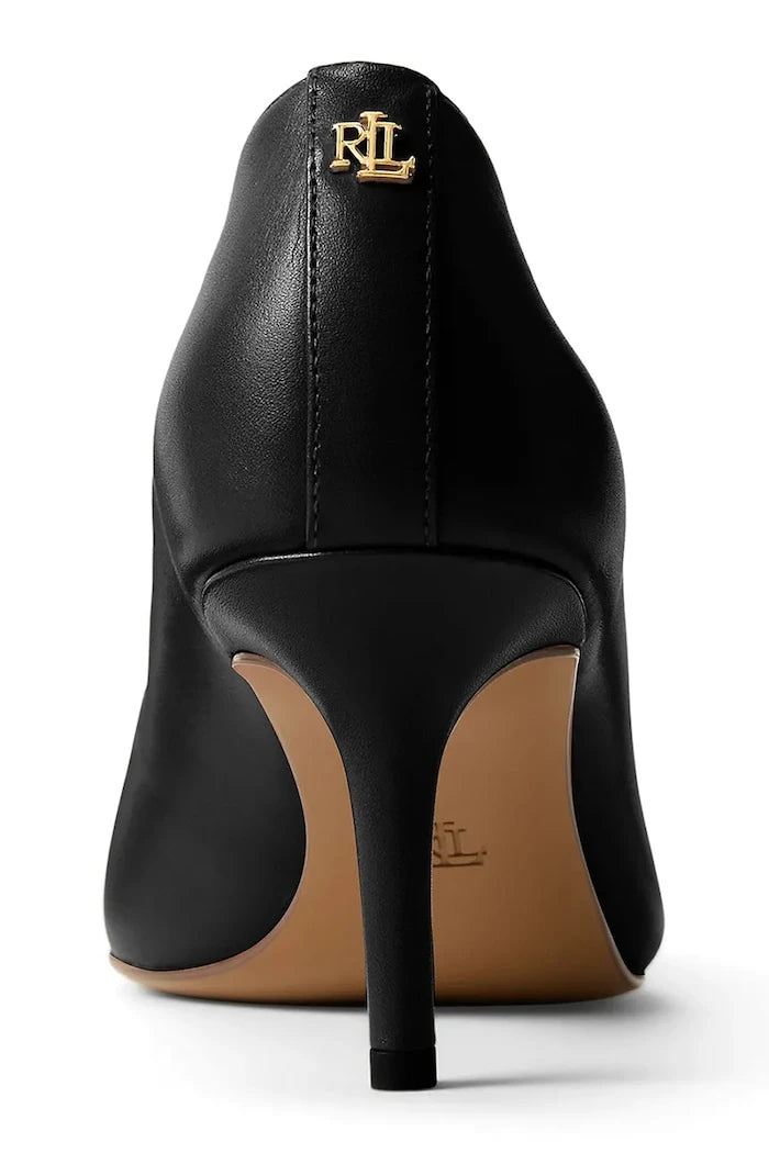 Кожени обувки с тънък ток Lauren Ralph Lauren Lanette