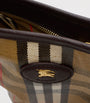 Burberry Small Canvas Highlands Shoulder Bag