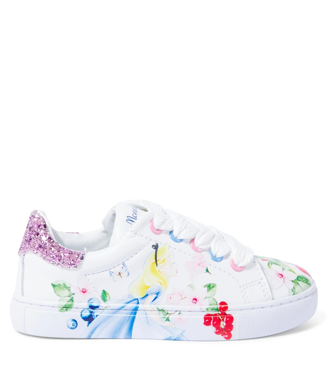 Monnalisa - x Disney® printed leather sneakers