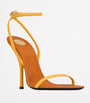 Saint Laurent Yellow Leather Katoucha Sandals 110