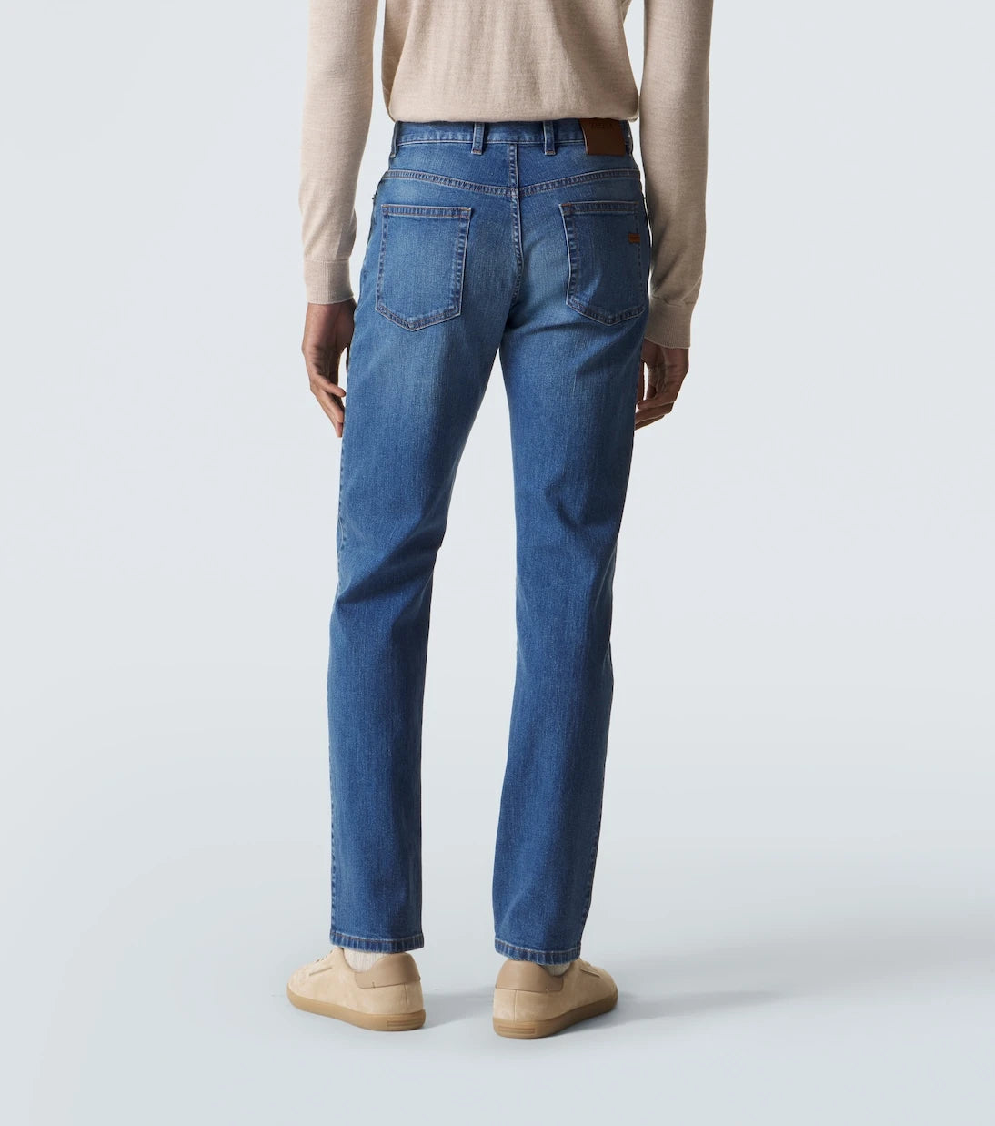 Zegna - Dar kesim kot pantolon