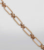 Yellow Gold Knuckle Classic Link Chain Necklace