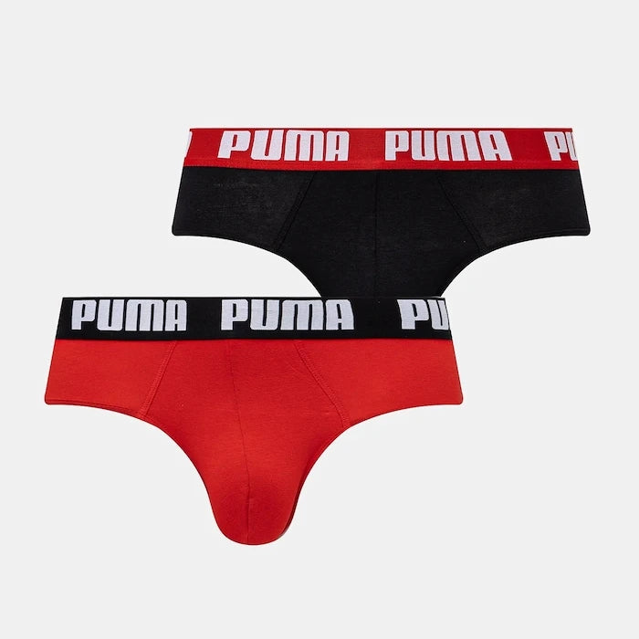 Puma erkek pamuk elastan slip Everyday Brief 2'li