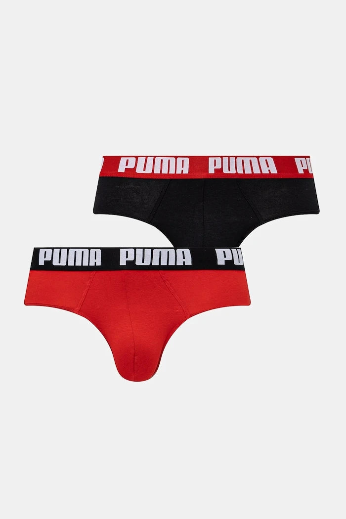 Puma erkek pamuk elastan slip Everyday Brief 2'li