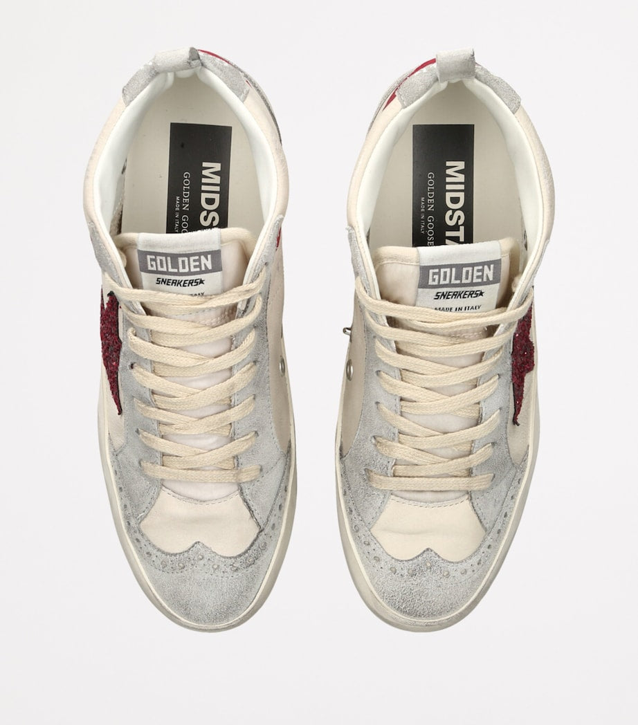 Leather Mid Star Low-Top Sneakers