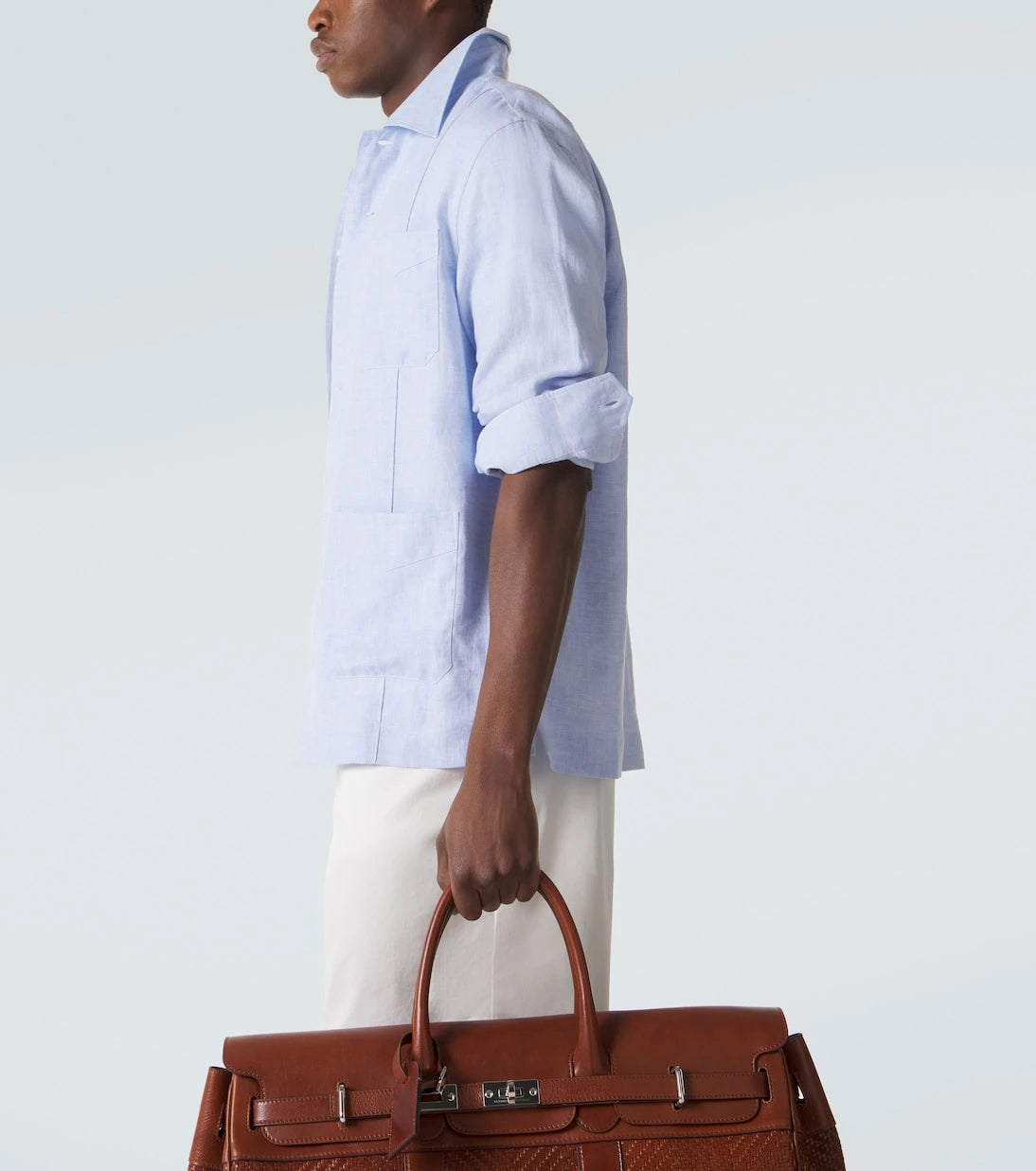 Brunello Cucinelli - Linen and cotton-blend shirt