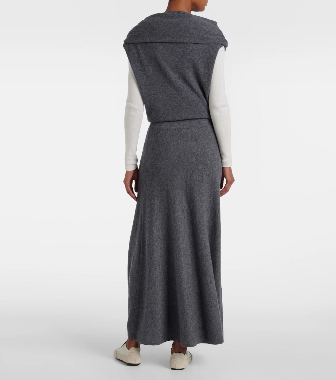 Lisa Yang - Torie knitted cashmere maxi skirt