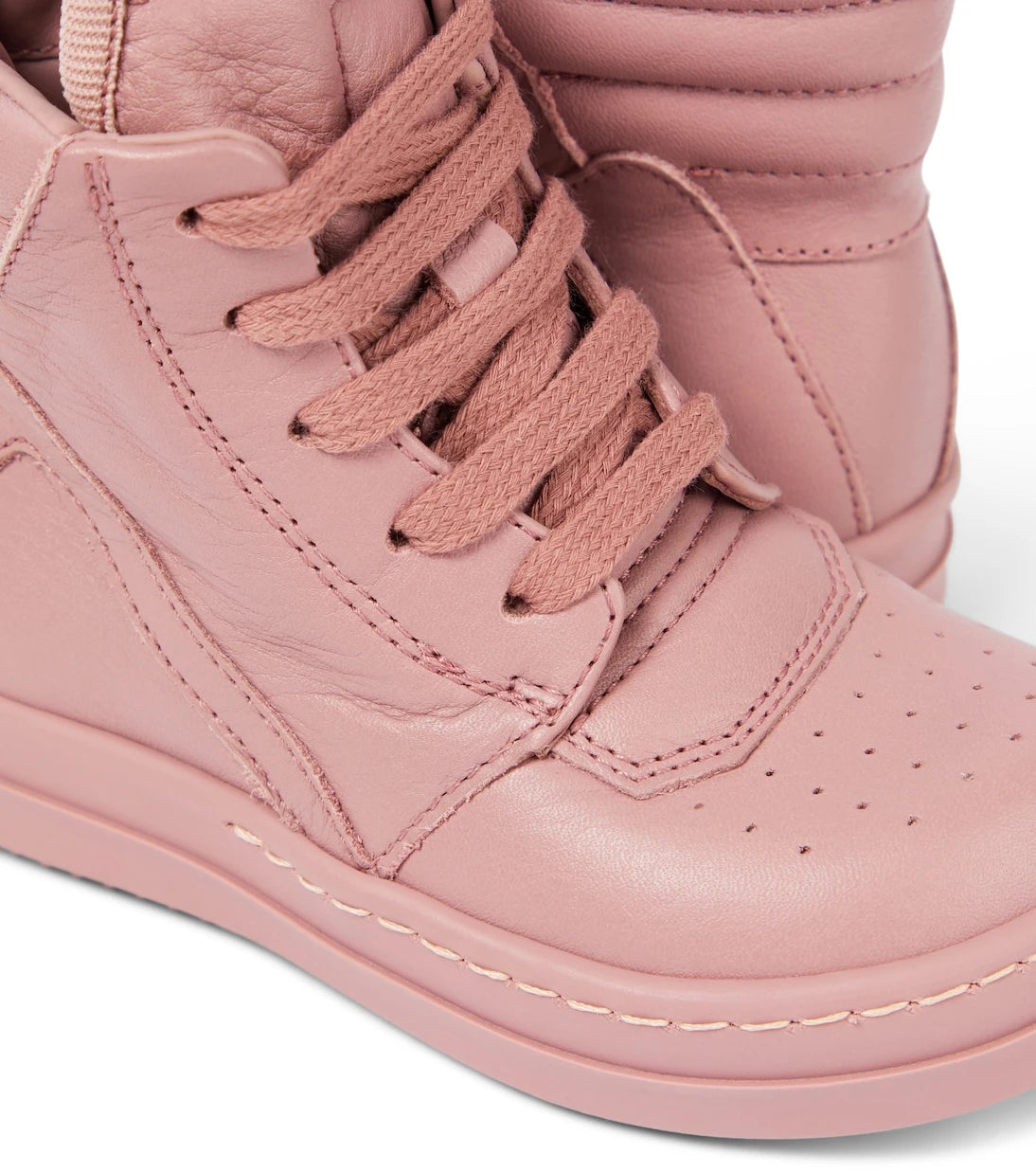 Rick Owens Kids - Baby Geo leather sneakers