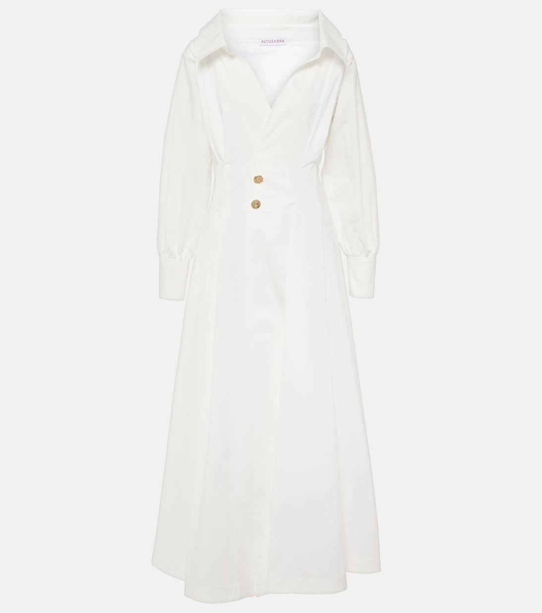 Altuzarra - Isabela cotton-blend midi dress