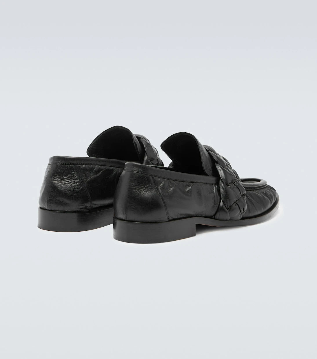 Bottega Veneta - Astaire leather loafers