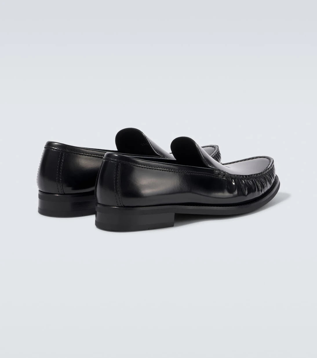 Prada - Leather loafers