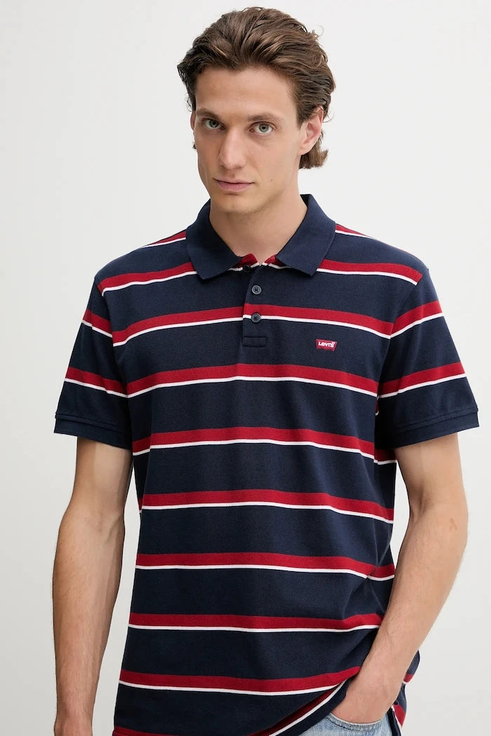 Levi's Yakalı Pamuklu Tişört