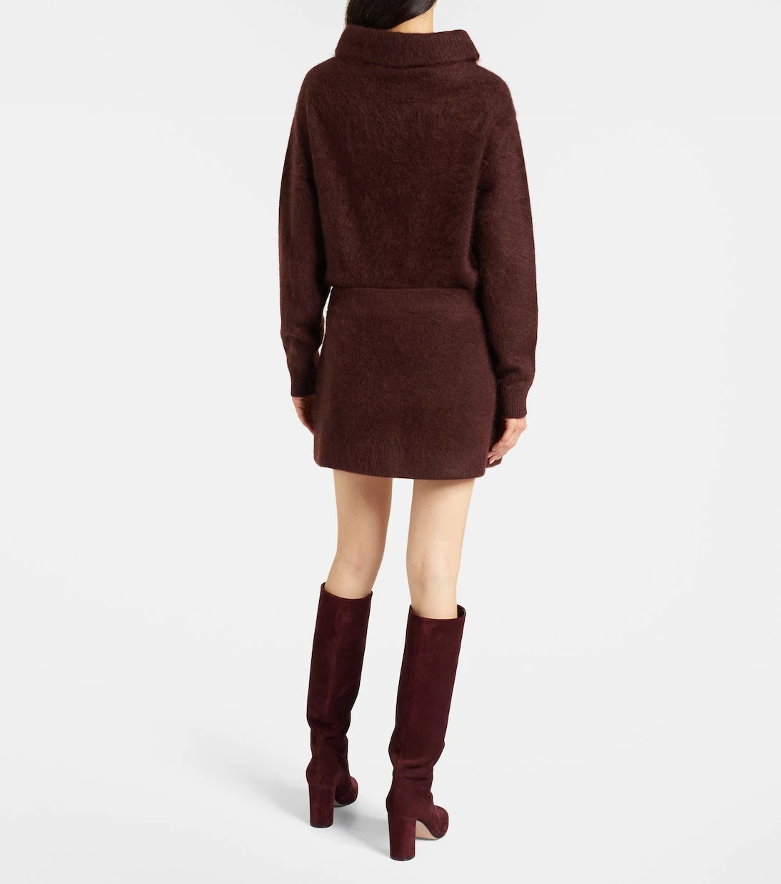 Dorothee Schumacher - Fluffy Statement wool-blend miniskirt