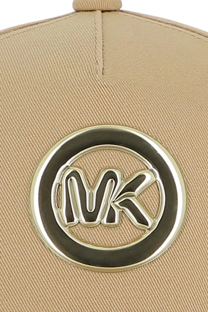 Памучна шапка с козирка Michael Kors